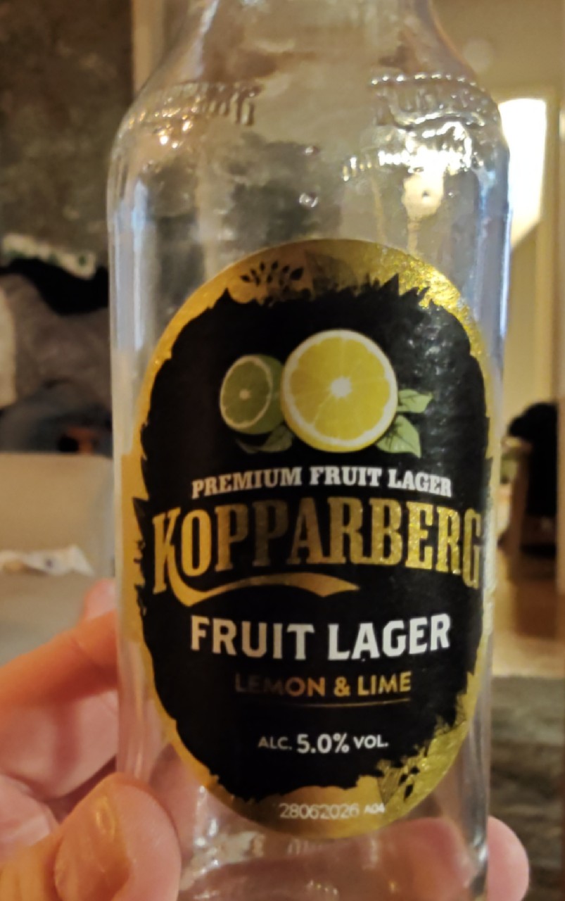 Kopparberg Fruit Lager Lemon & Lime, Sweden