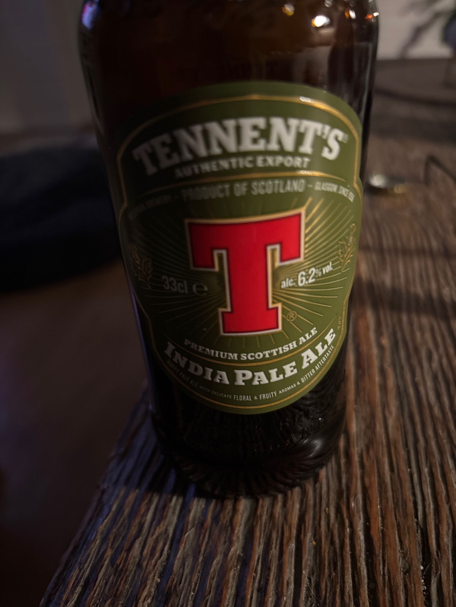Tennent's India Pale Ale, Scotland