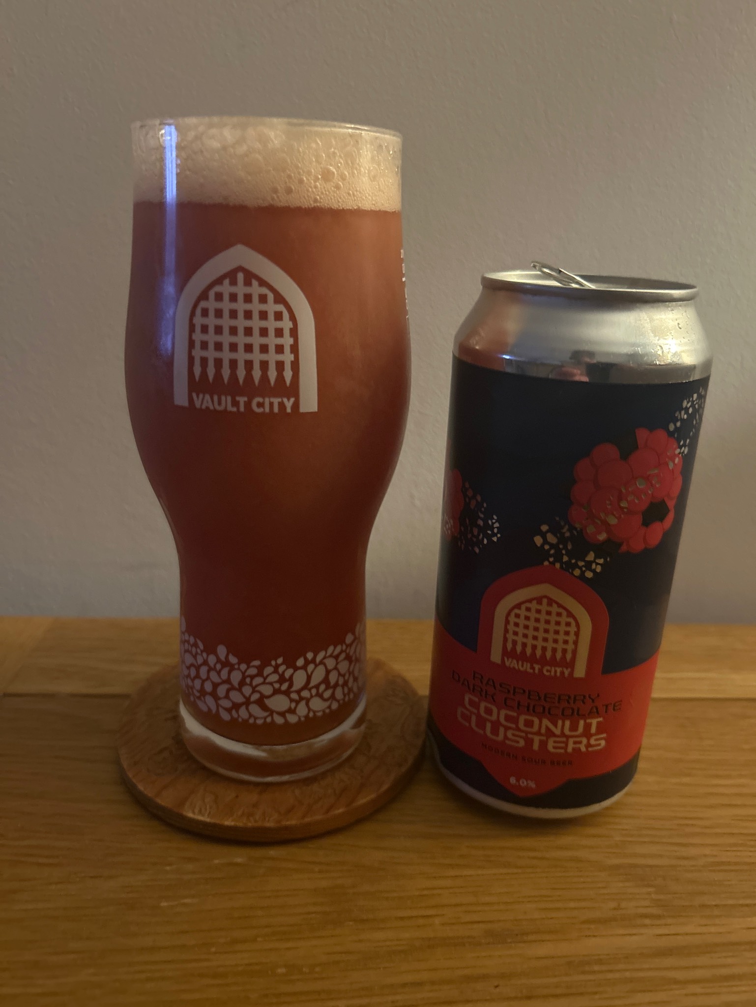 Raspberry Dark Chocolate Coconut Cluster, Scotland