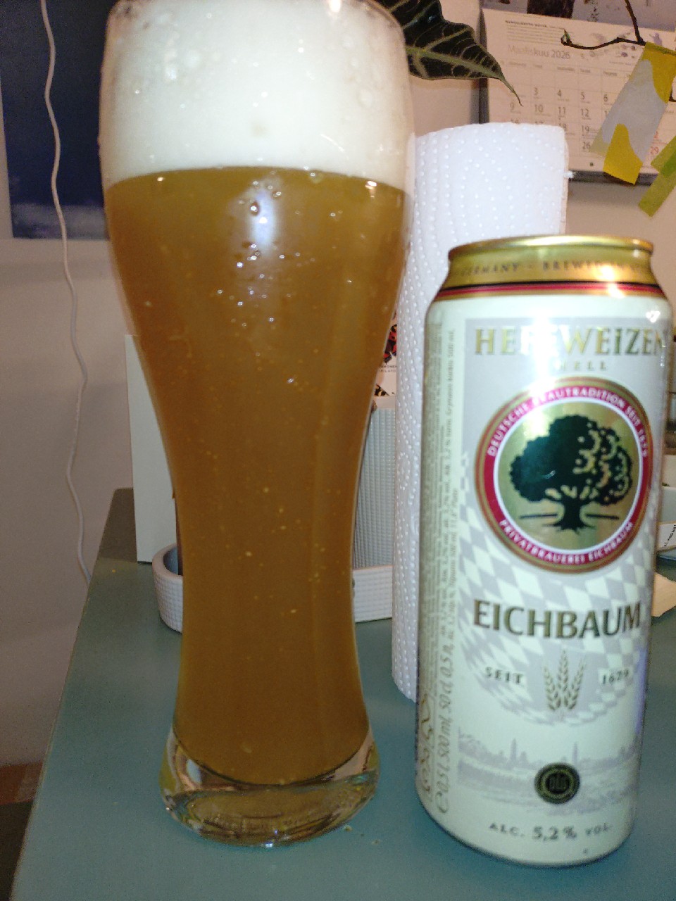 Eichbaum Hefeweizen Hell, Germany