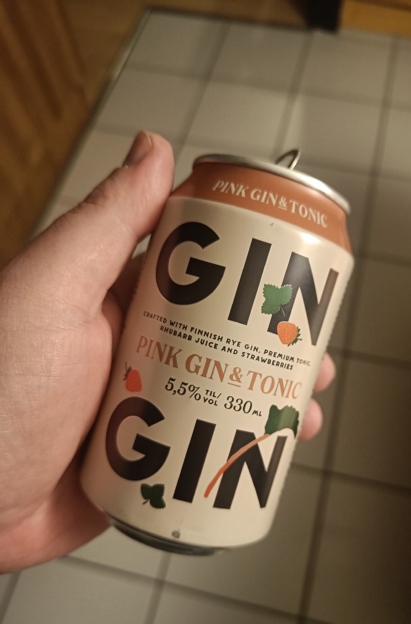 Pink Gin & Tonic, Kyrö Distillery