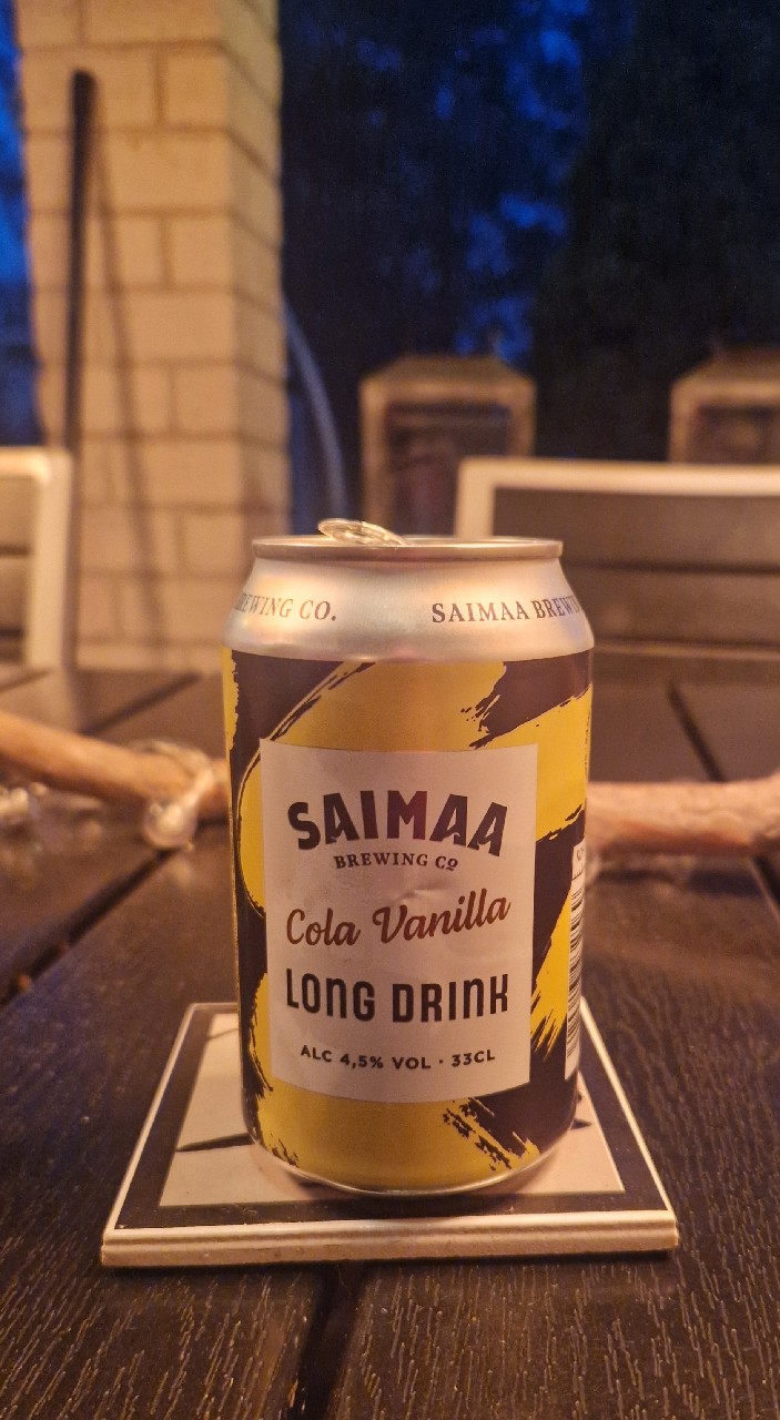 Saimaa Cola Vanilla Long Drink, Finland
