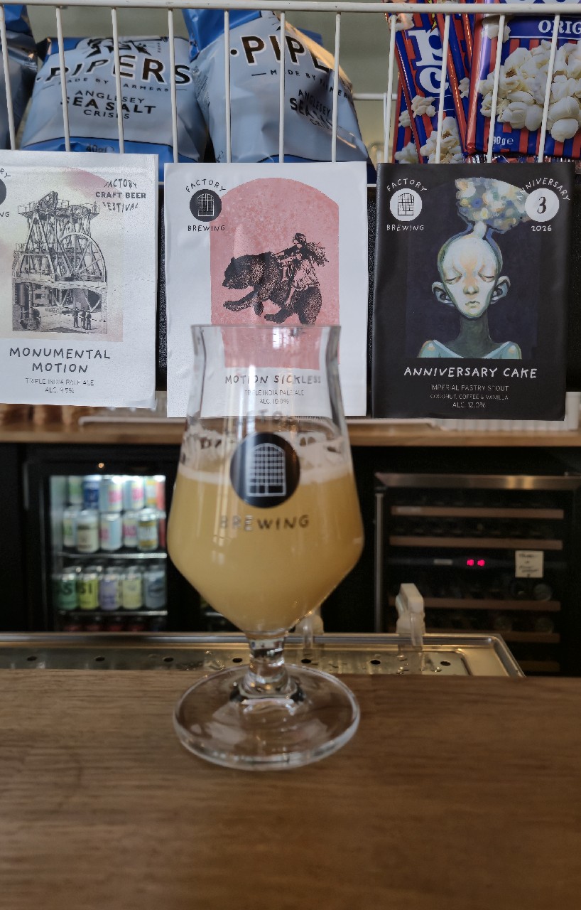 Motion Sickless, Factory Brewing