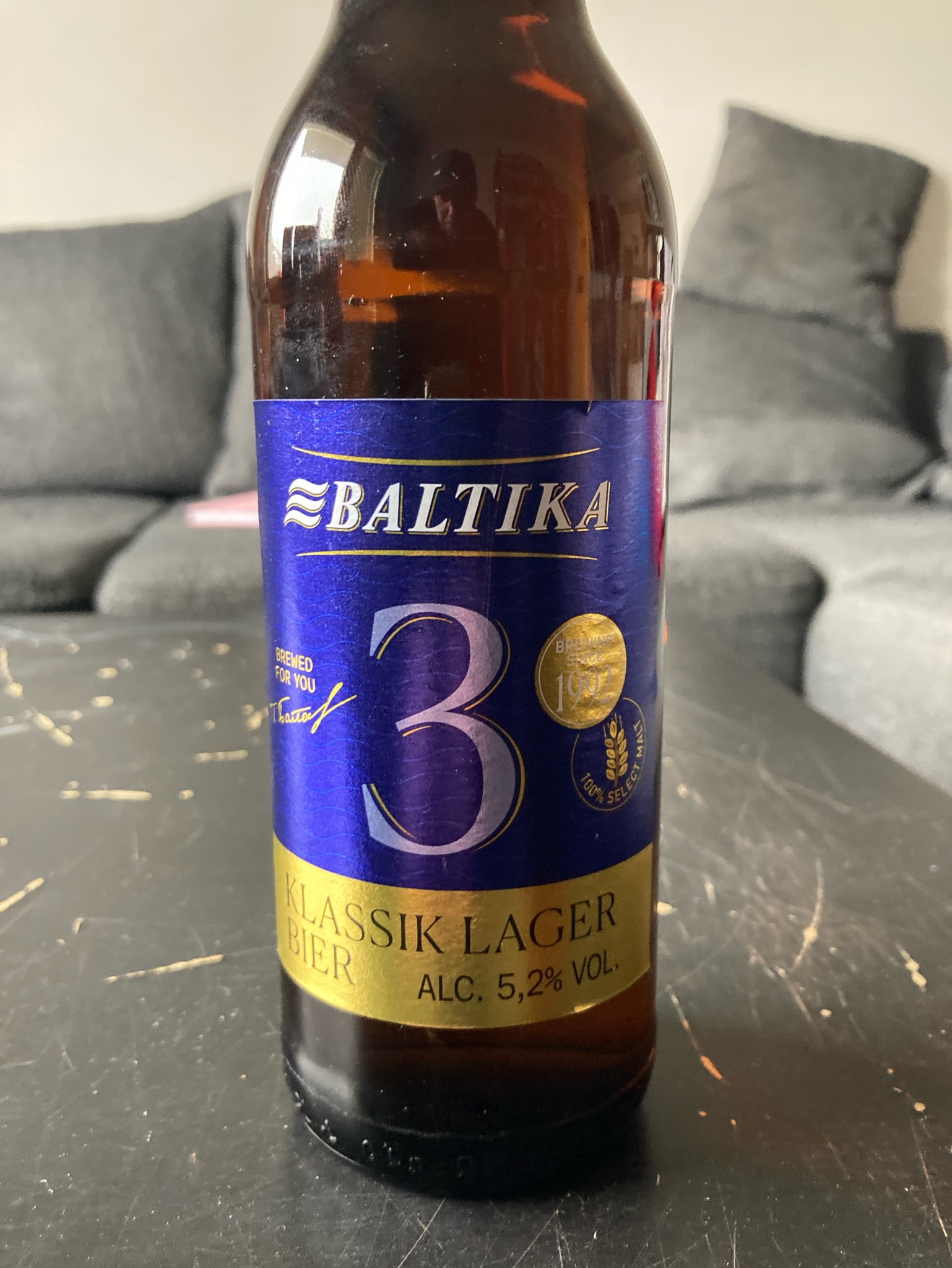 Baltika 3 Klassicheskoe / Classic / Балтика 3 Классическое, Baltika Brewery / Пивоваренная компания Балтика