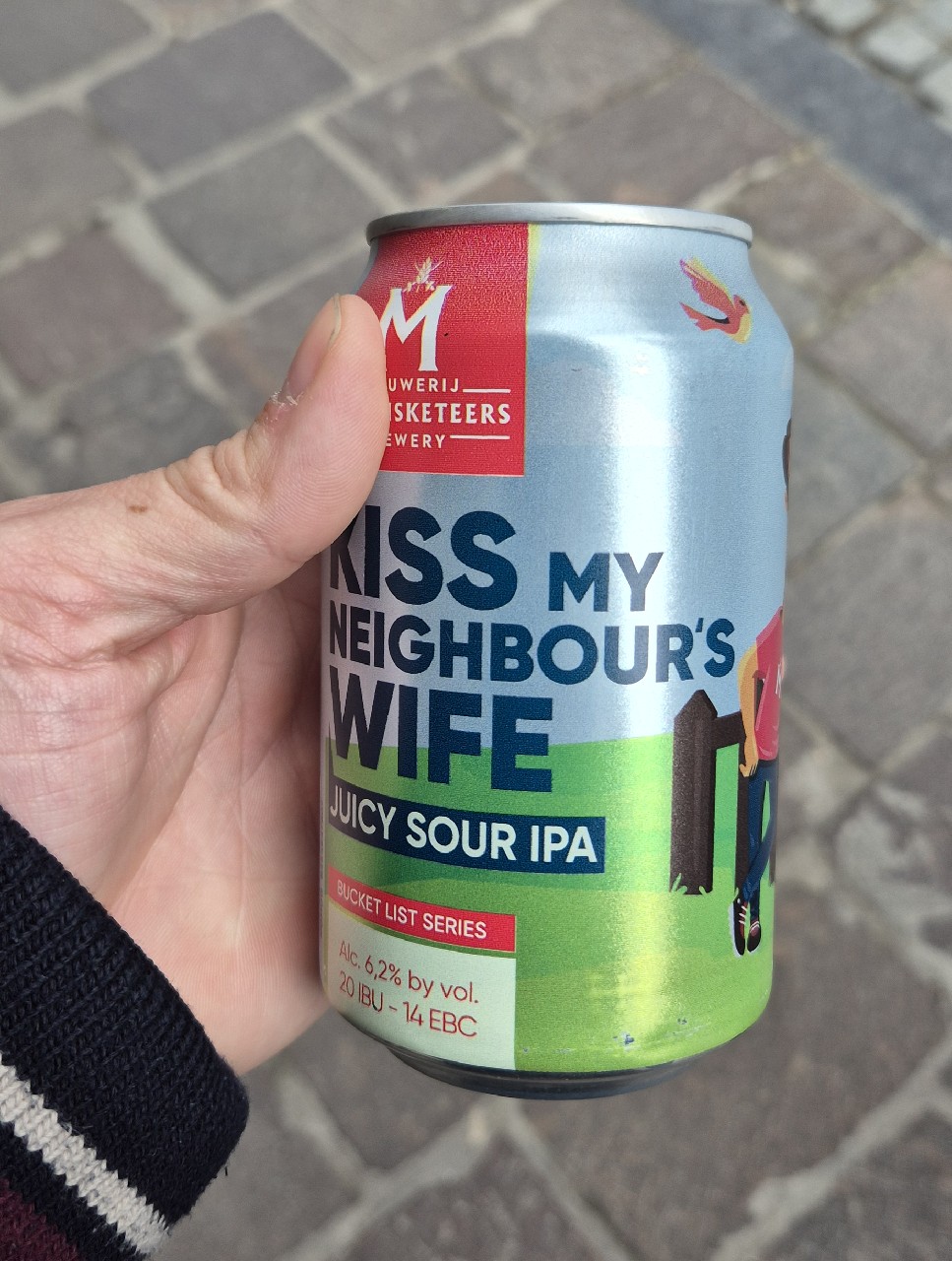 Kiss My Neighbour ('s Wife), Brouwerij The Musketeers
