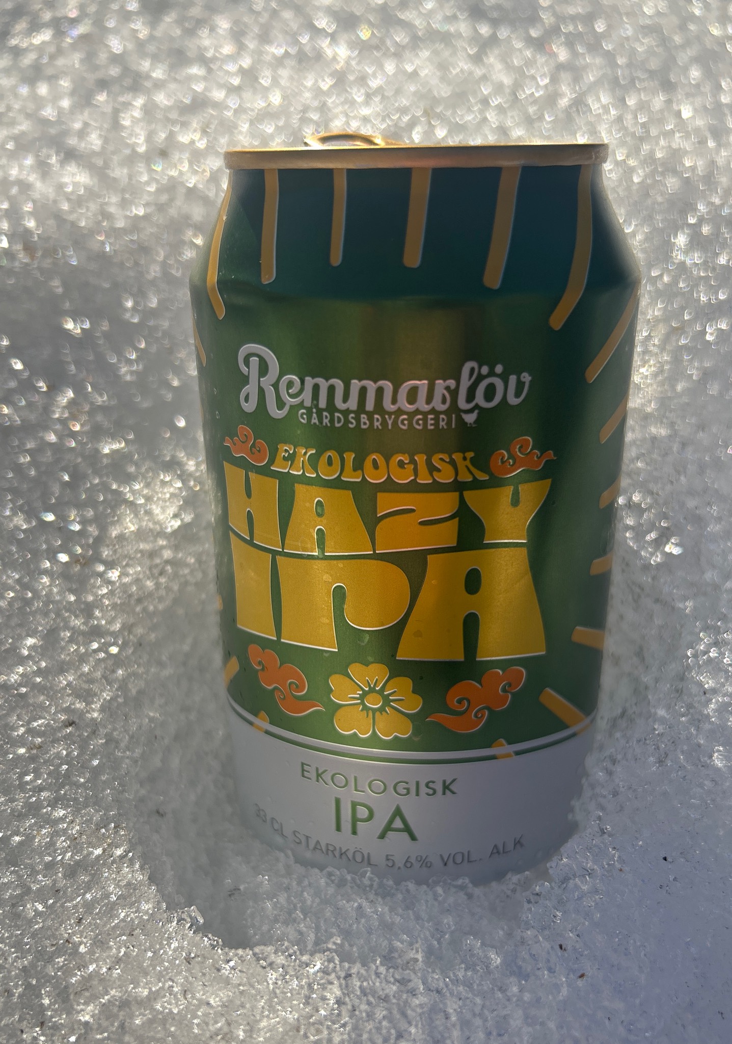 Ekologisk Hazy IPA, Remmarlöv Gårdsbryggeri