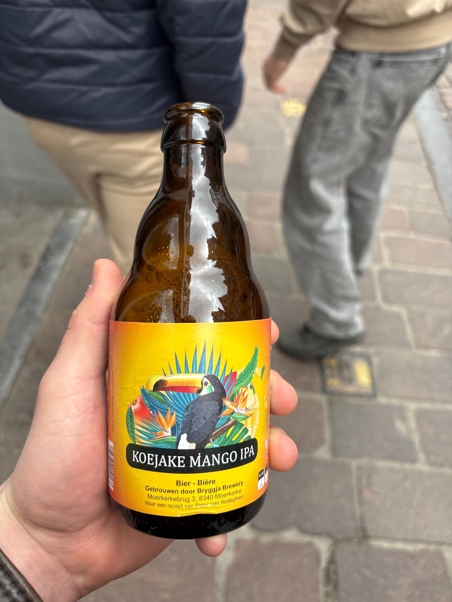 Koejake mango IPA, Bryggja