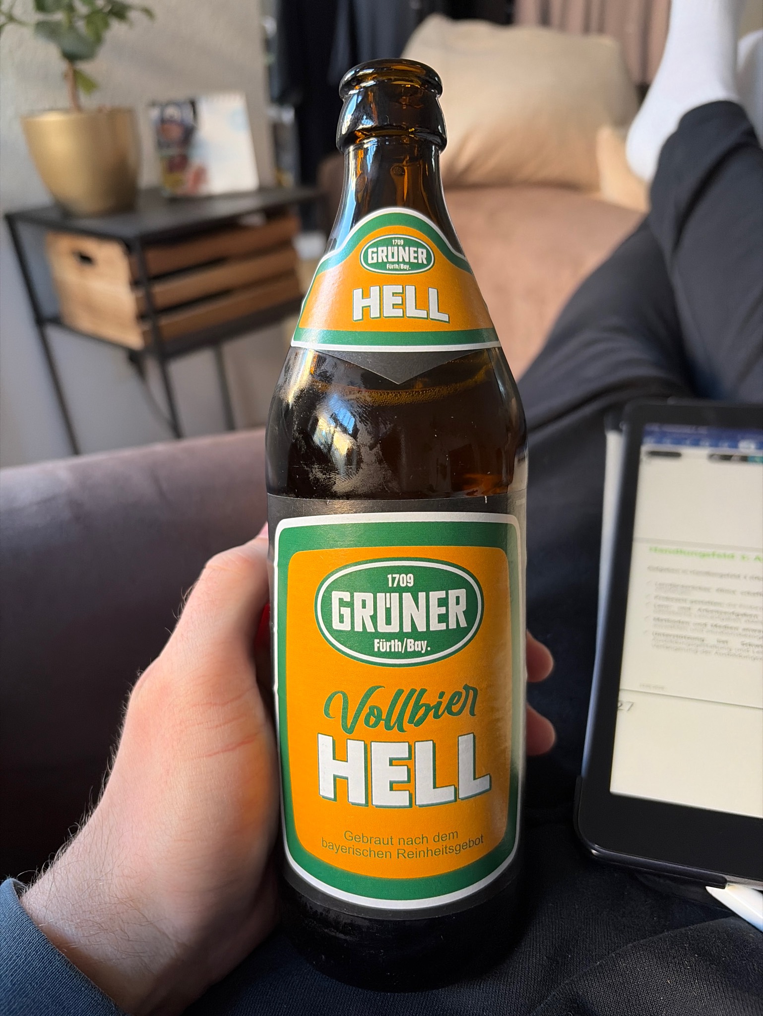 Grüner Vollbier Hell, Grüner Bier (Radeberger Gruppe)