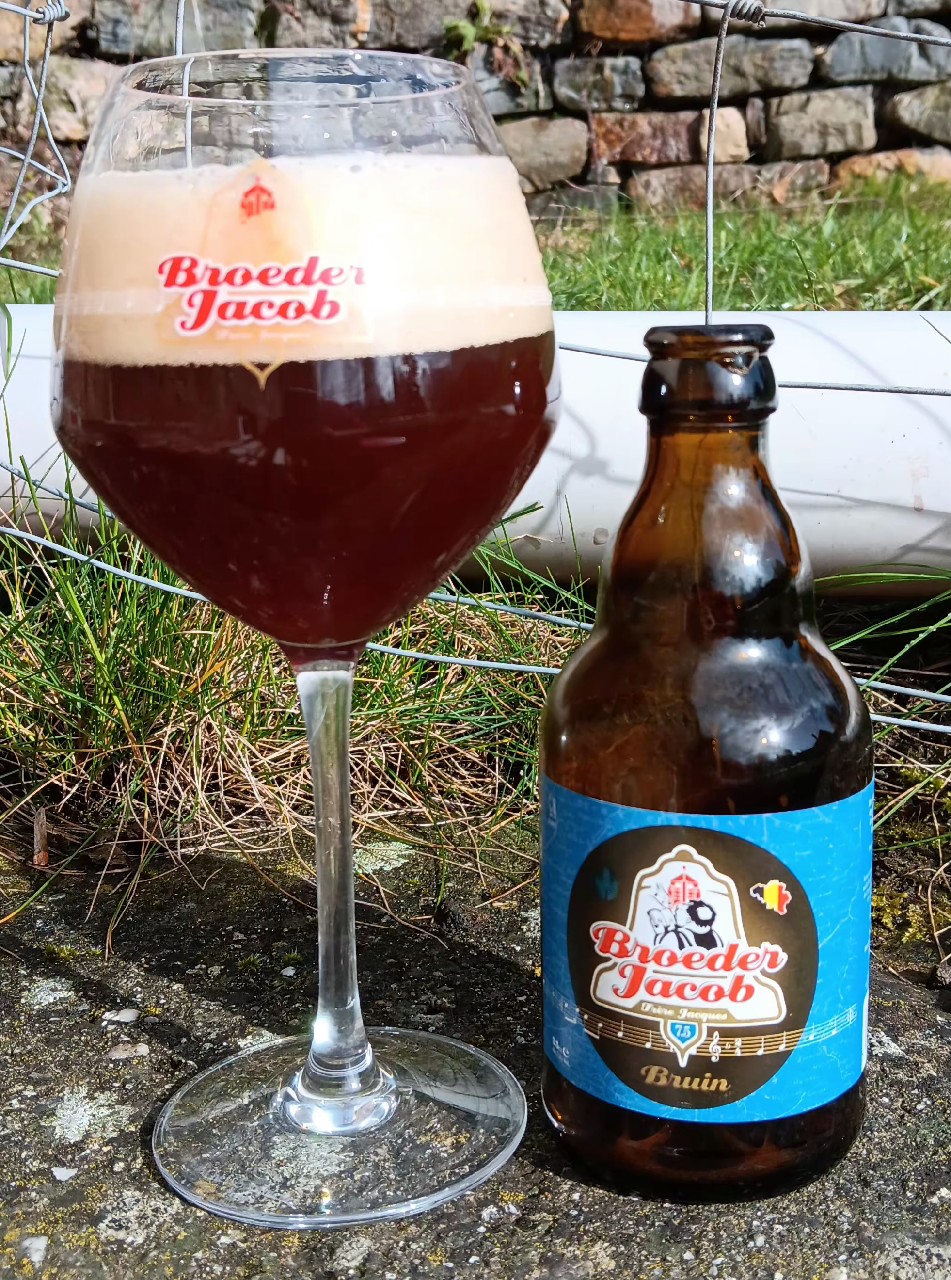 Broeder jacob frère Jacques brune, Amburon Belgian Craftbrewery