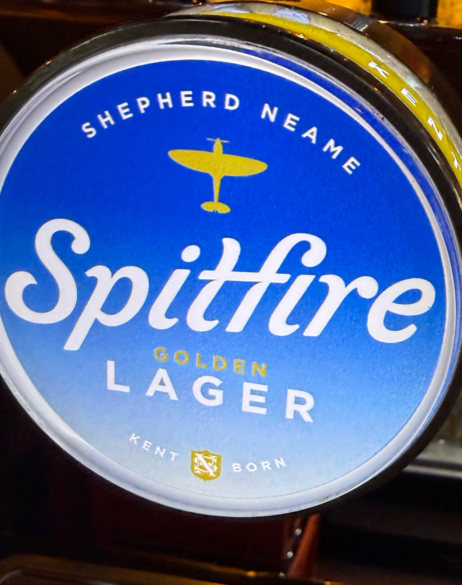 Spitfire Lager, England