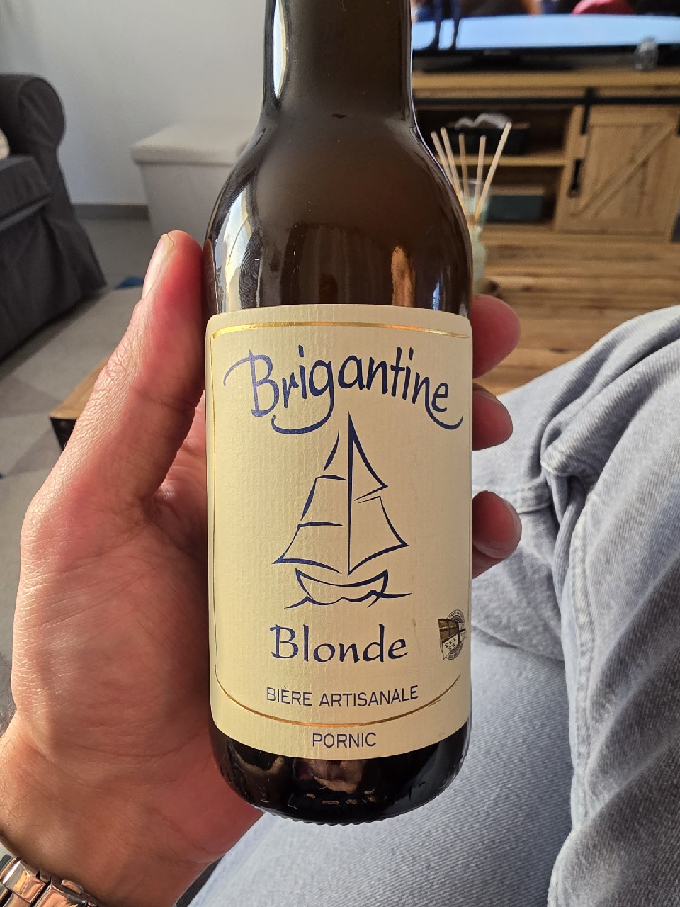 Brigantine Blonde, Brasserie De La Côte De Jade (Brigantine)