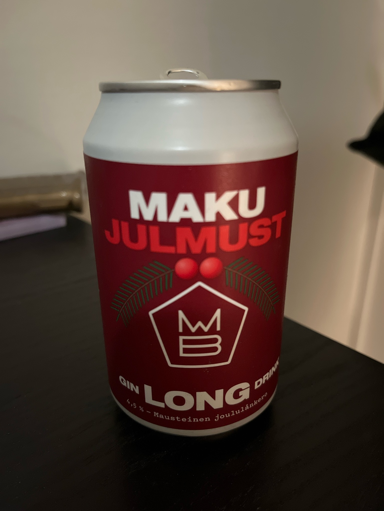 Julmust Gin Long Drink, Finland