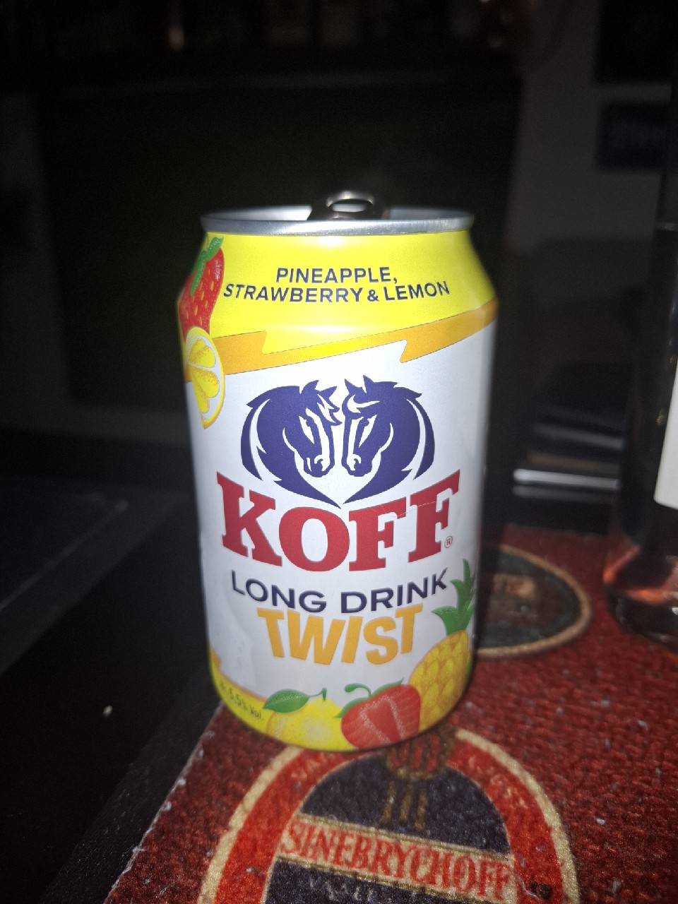 Koff Pineapple Strawberry & Lemon Twist, Finland