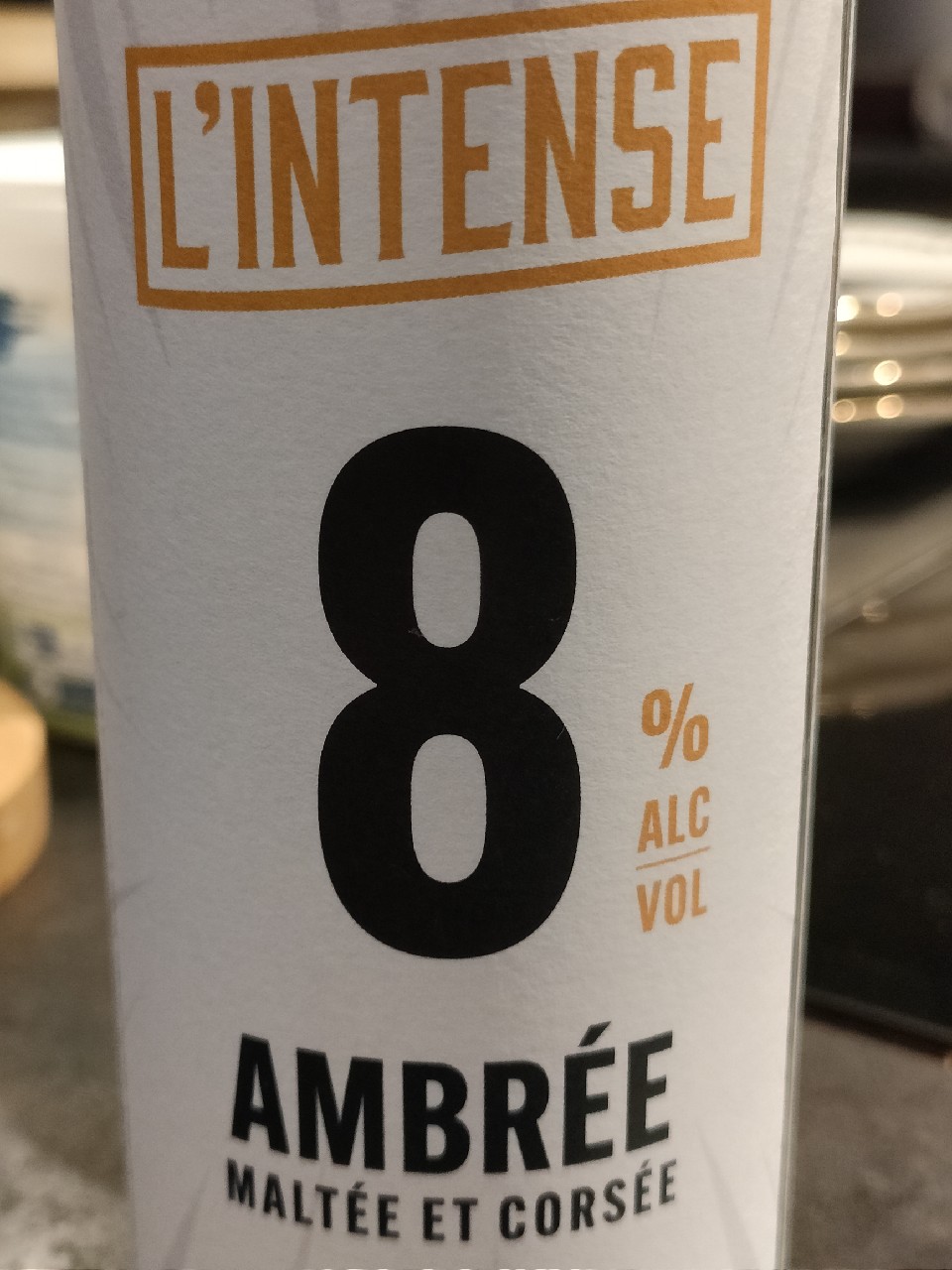 L'Intense Ambrée, Brasserie De France