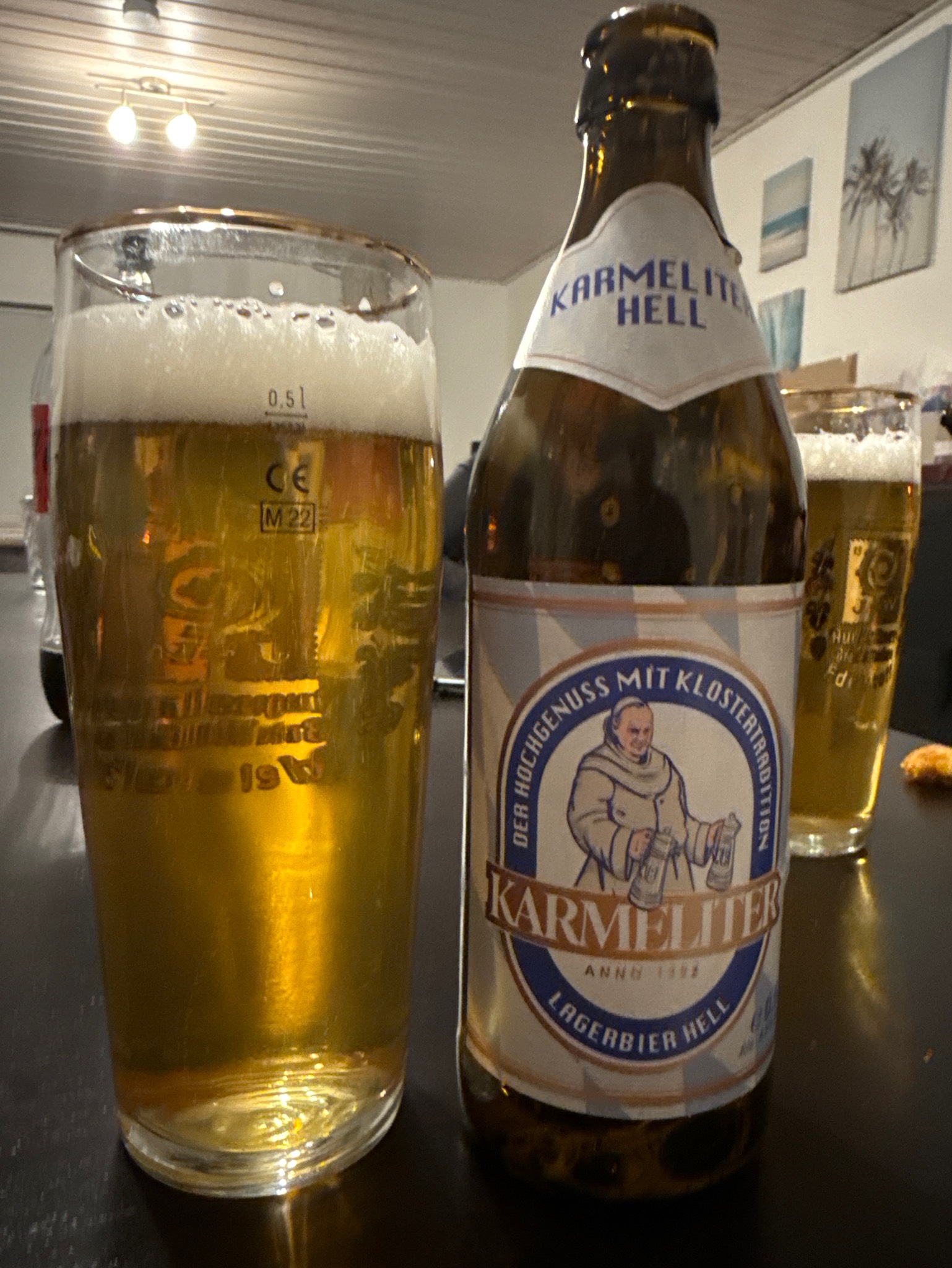 Karmeliter Lagerbier Hell, Karmeliter Bräu Bad Neustadt/Salz