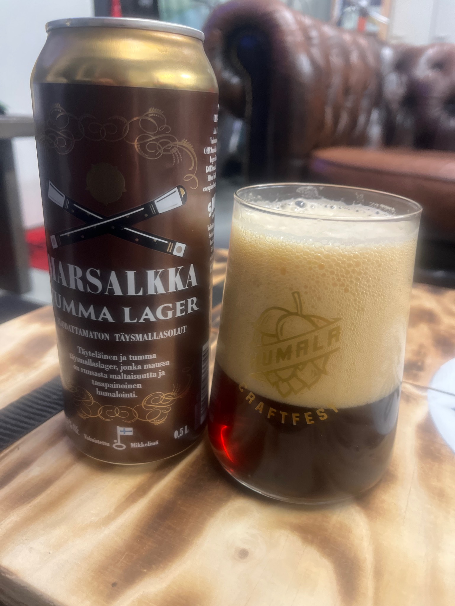 Marsalkka Tumma Lager, Finland