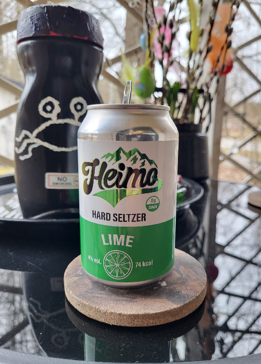 Heimo Hard Seltzer Lime, heimobeverages