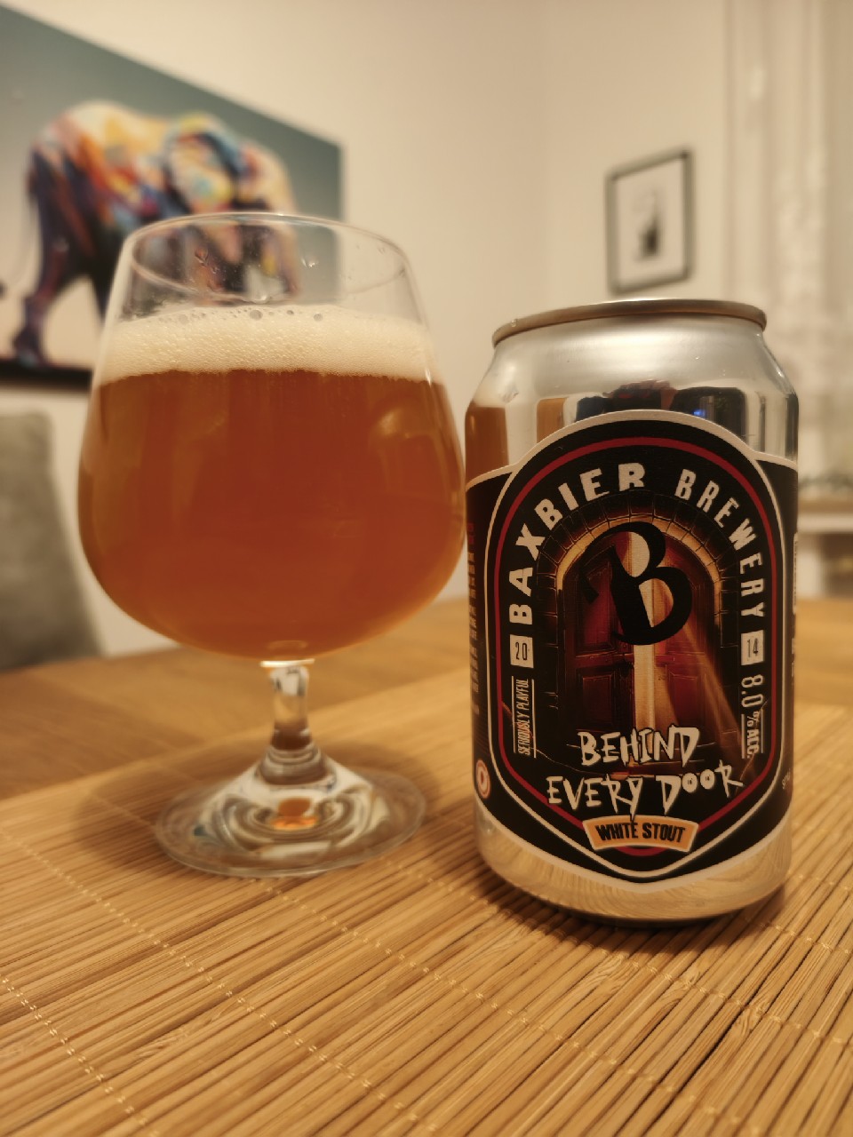 behind every door, Baxbier