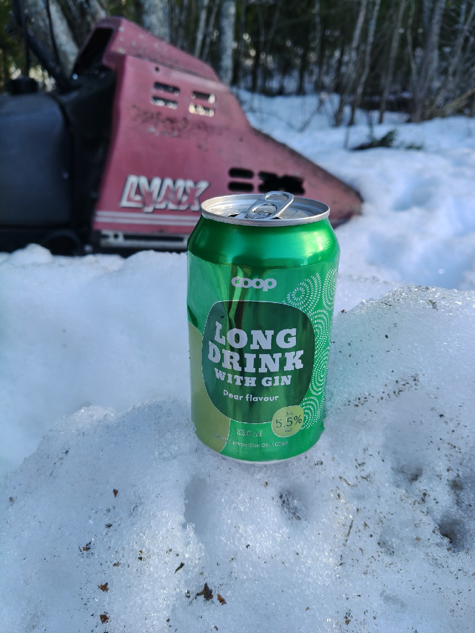 Coop Long Drink Pear, Finland