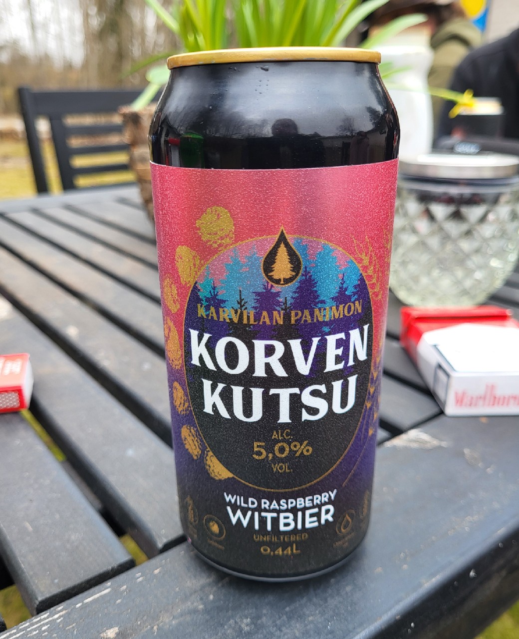 Korven Kutsu Wild Raspberry Witbier, Finland