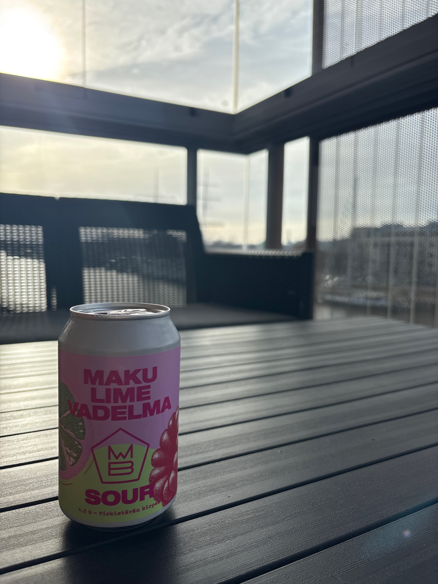 Lime Vadelma Sour, Maku Brewing