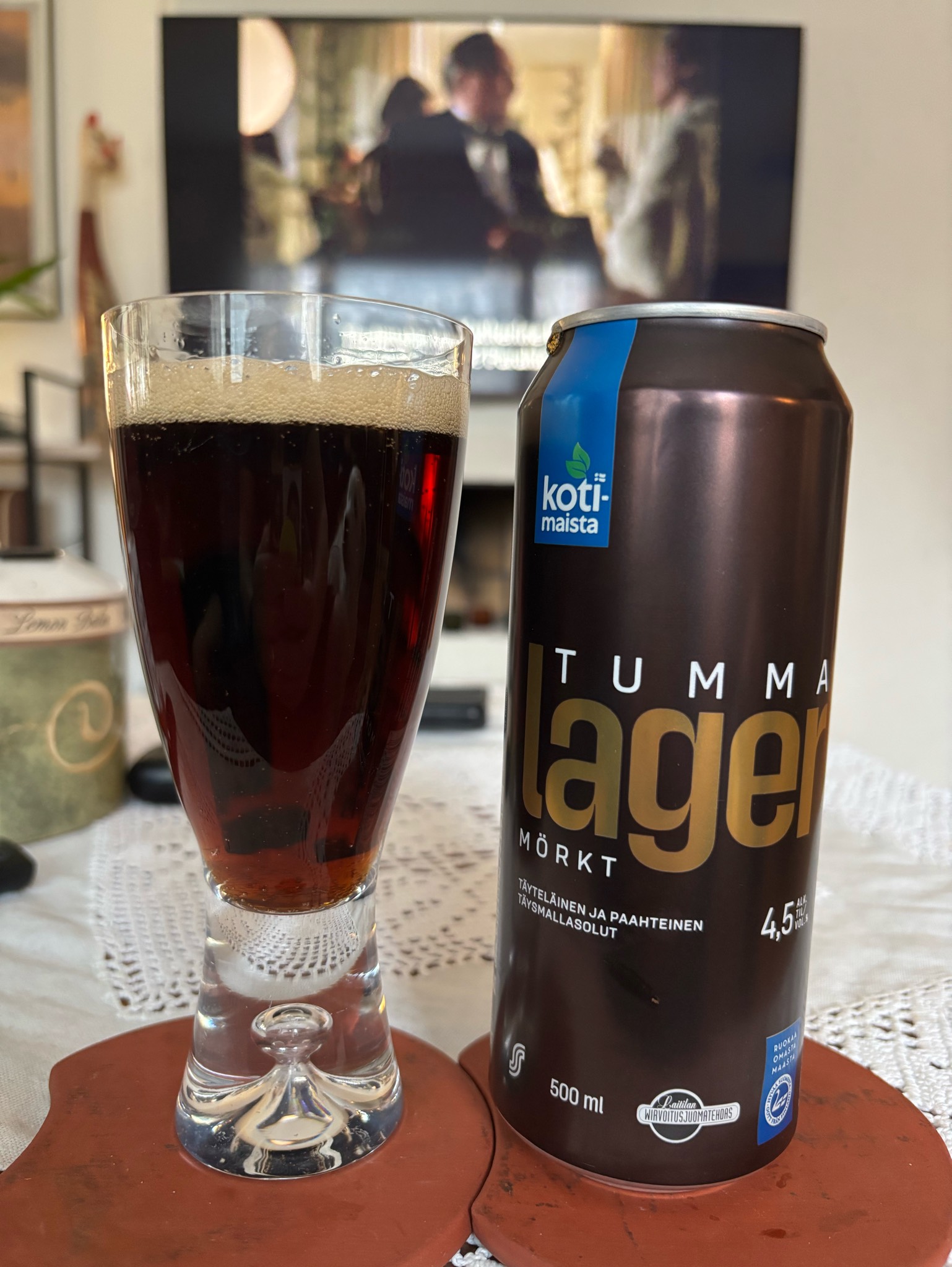 Kotimaista Tumma Lager 4.5%, Finland