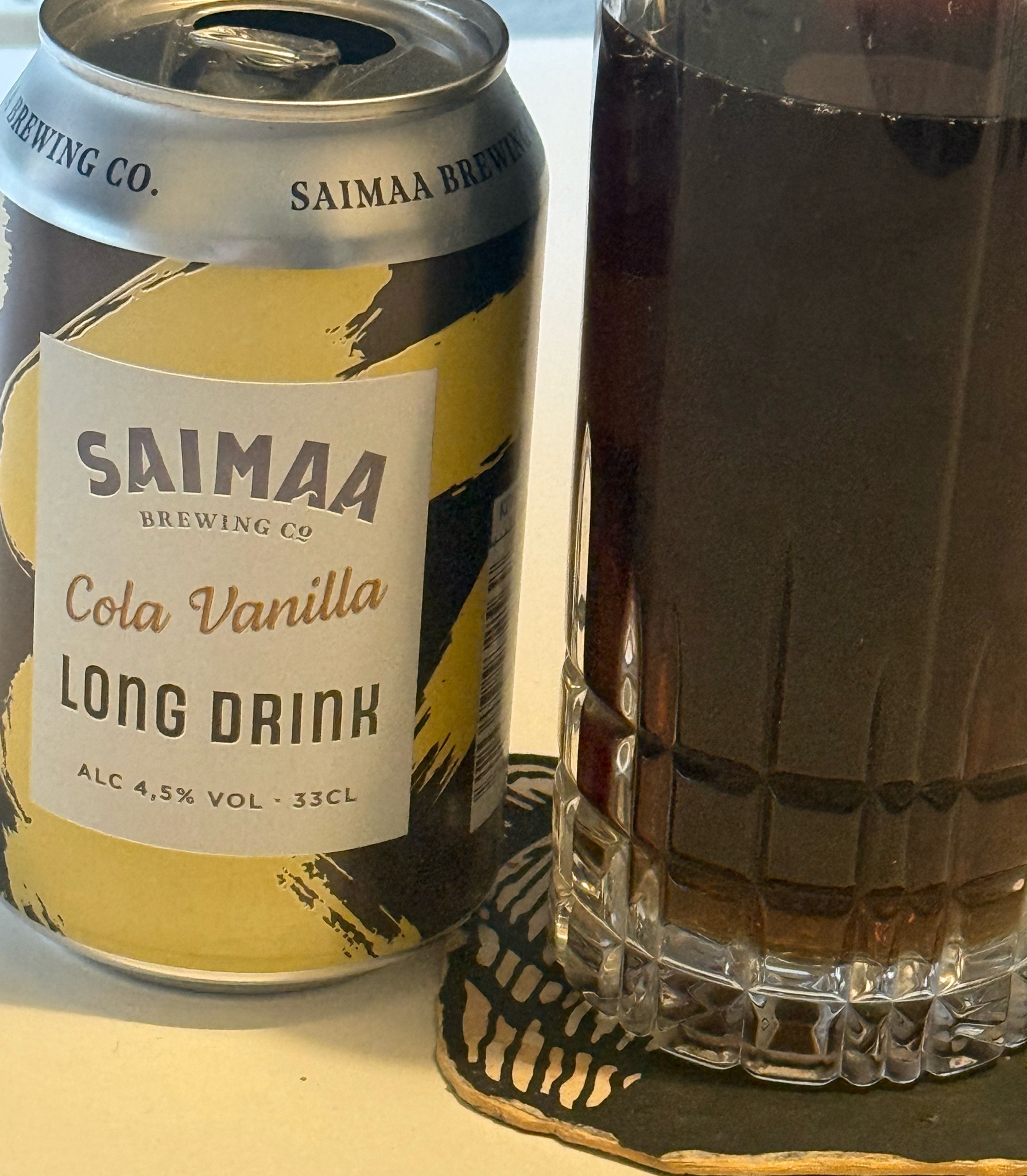 Saimaa Cola Vanilla Long Drink, Finland