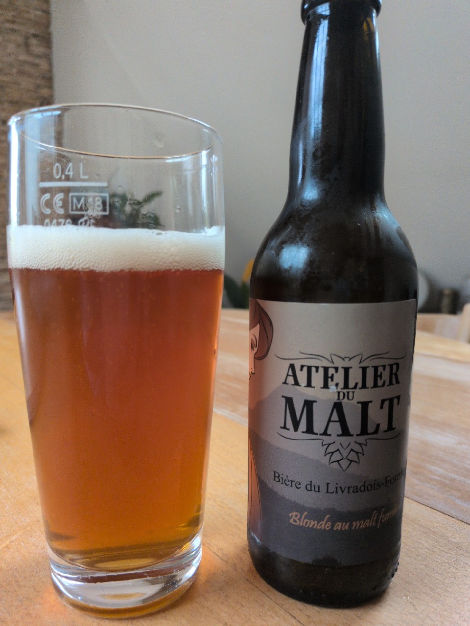 Atelier Du Malt Blonde Au Malt Fumé, Atelier Du Malt