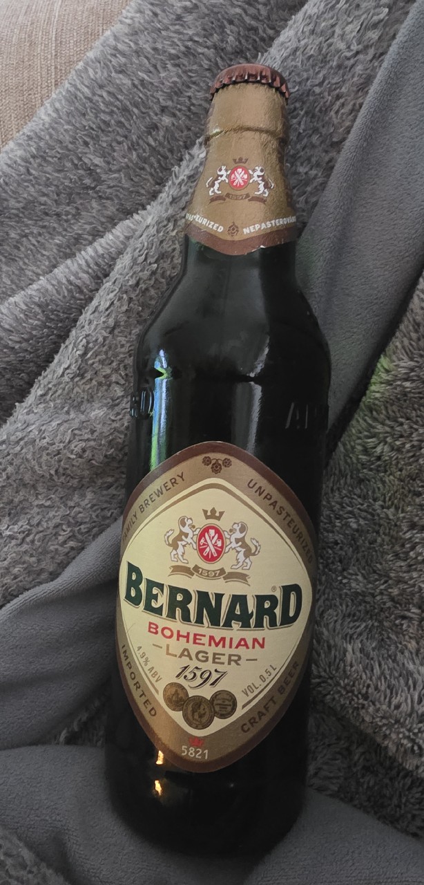 Bernard Bohemian Lager / Světlý Ležák 12°, Czech Republic