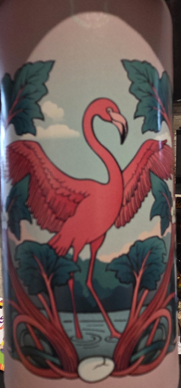 twisted cat rhubarb & raspberry sour, Luxembourg