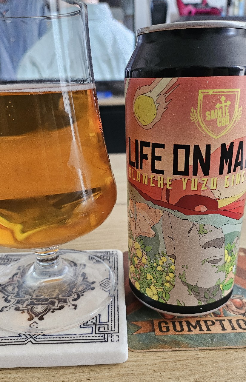 Life on Mars Blanche yuzu gingembre, France