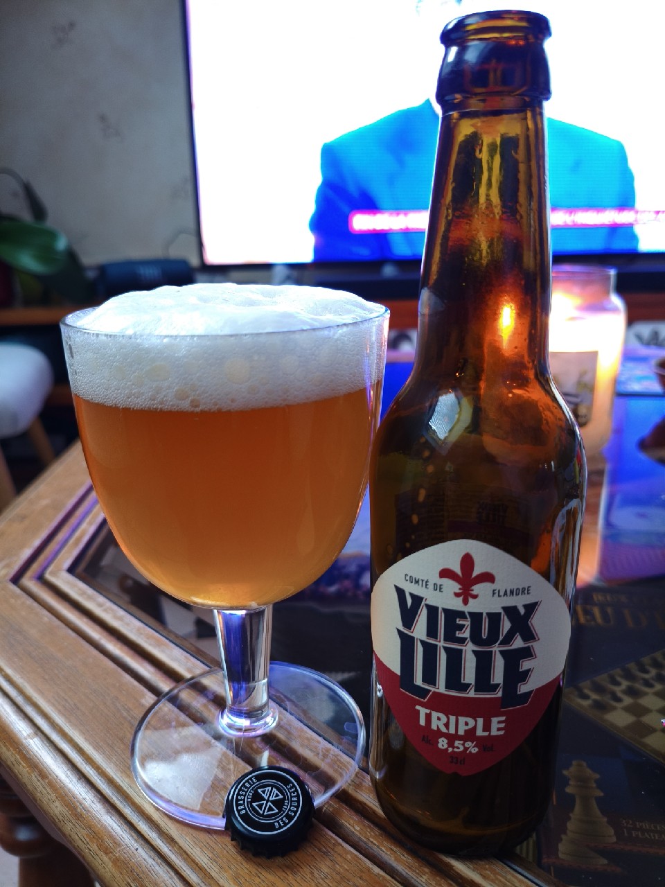 Vieux Lille Blonde Triple, Brasserie Des Sources