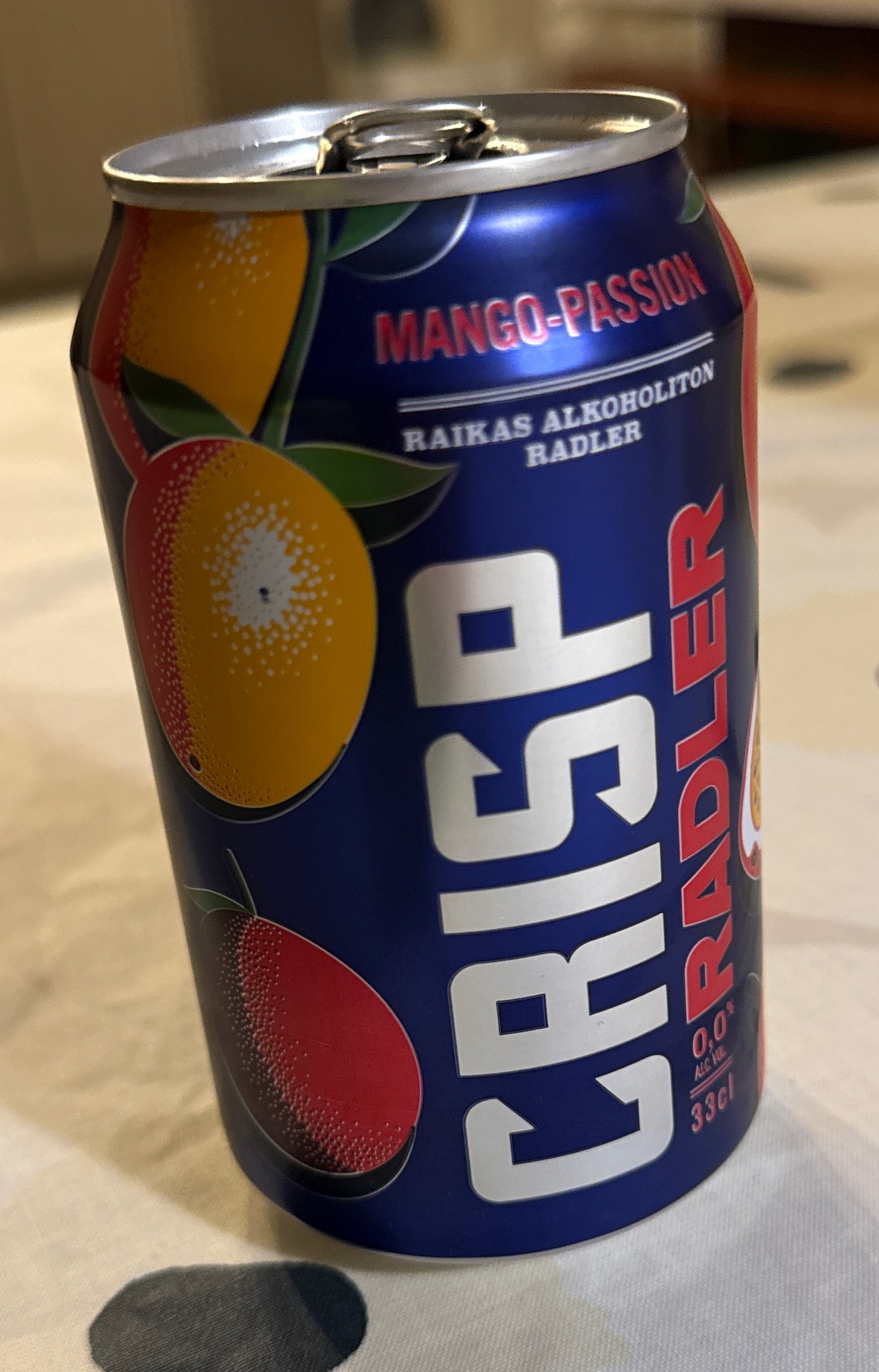 Crisp Radler Mango-Passion, Finland