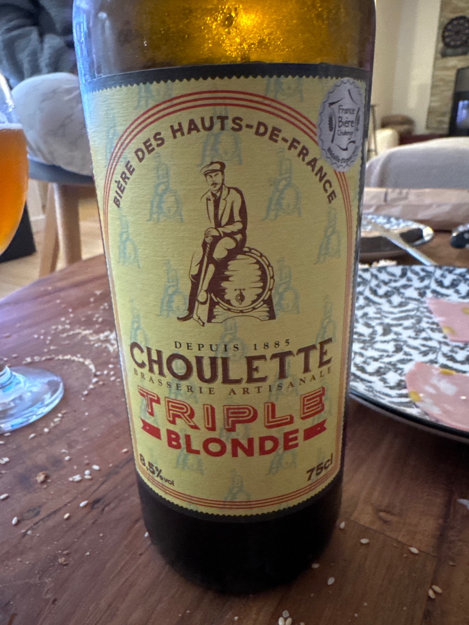 Choulette Blonde Triple, France