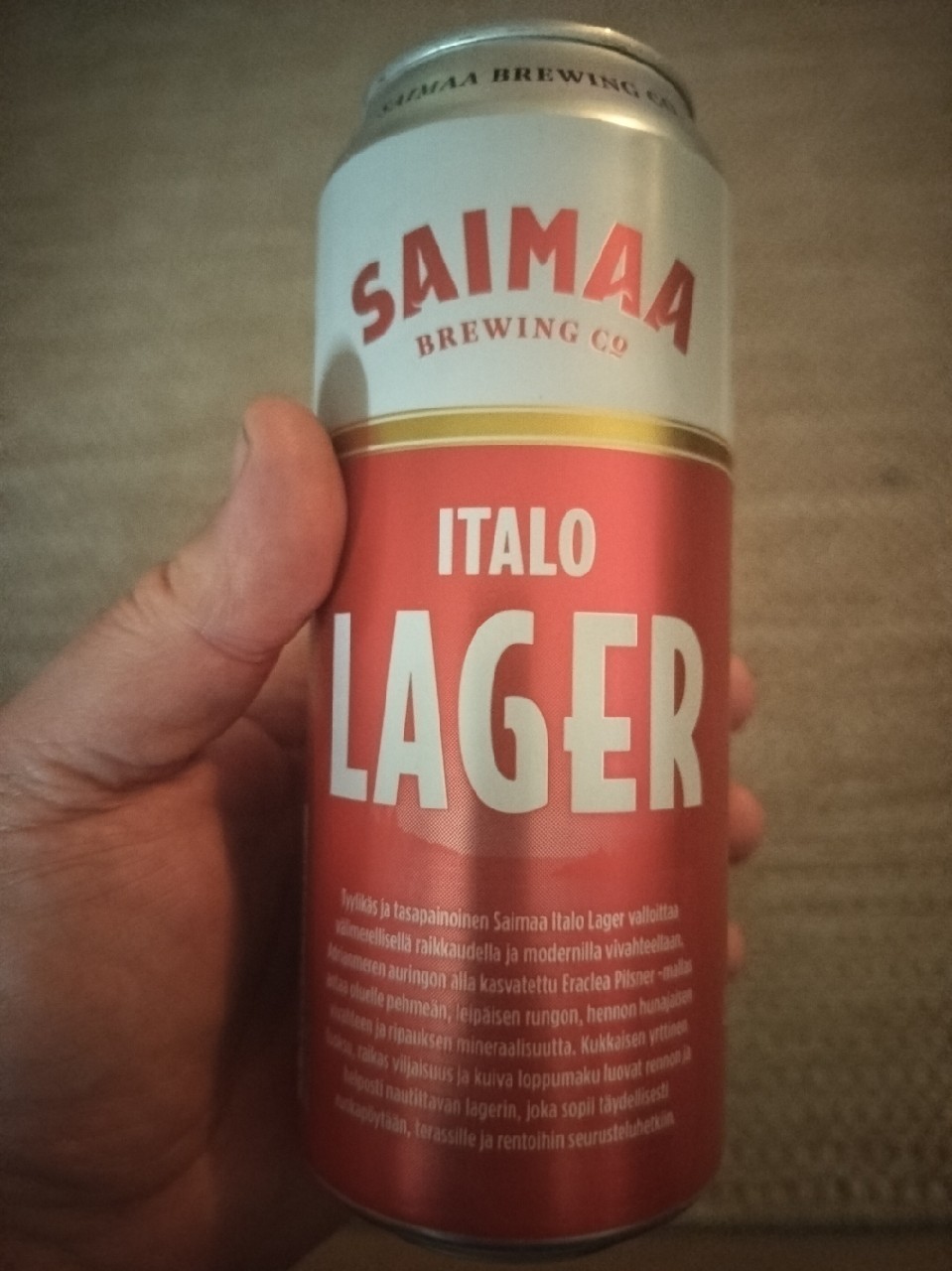 Italo Lager, Saimaa Brewing Company