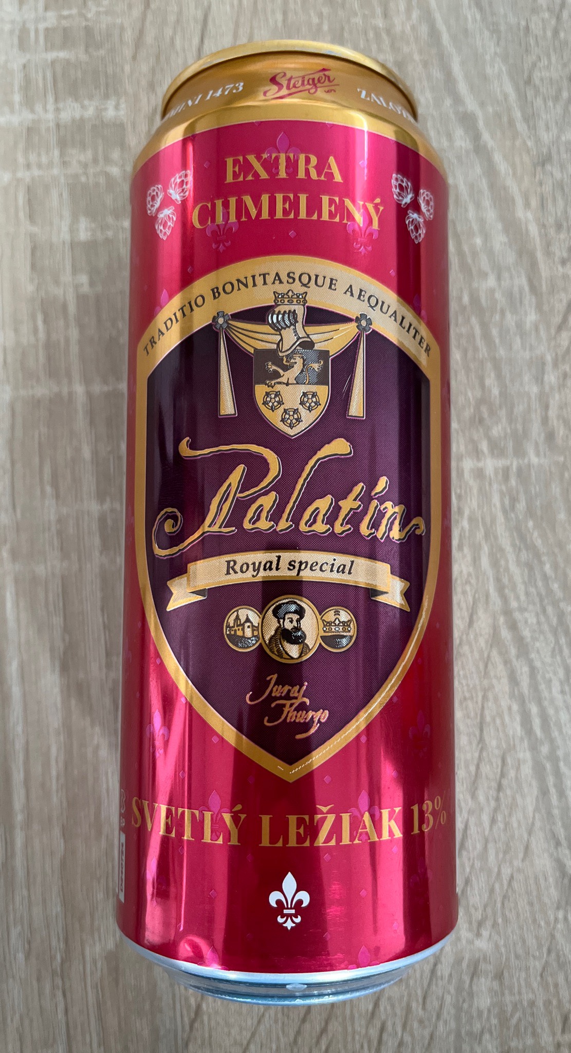 Palatín Royal Special 13°, Pivovar Steiger