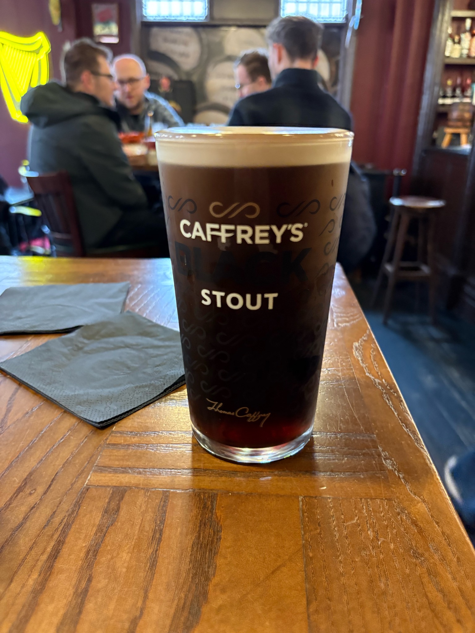 Caffreys Black Stout, United Kingdom