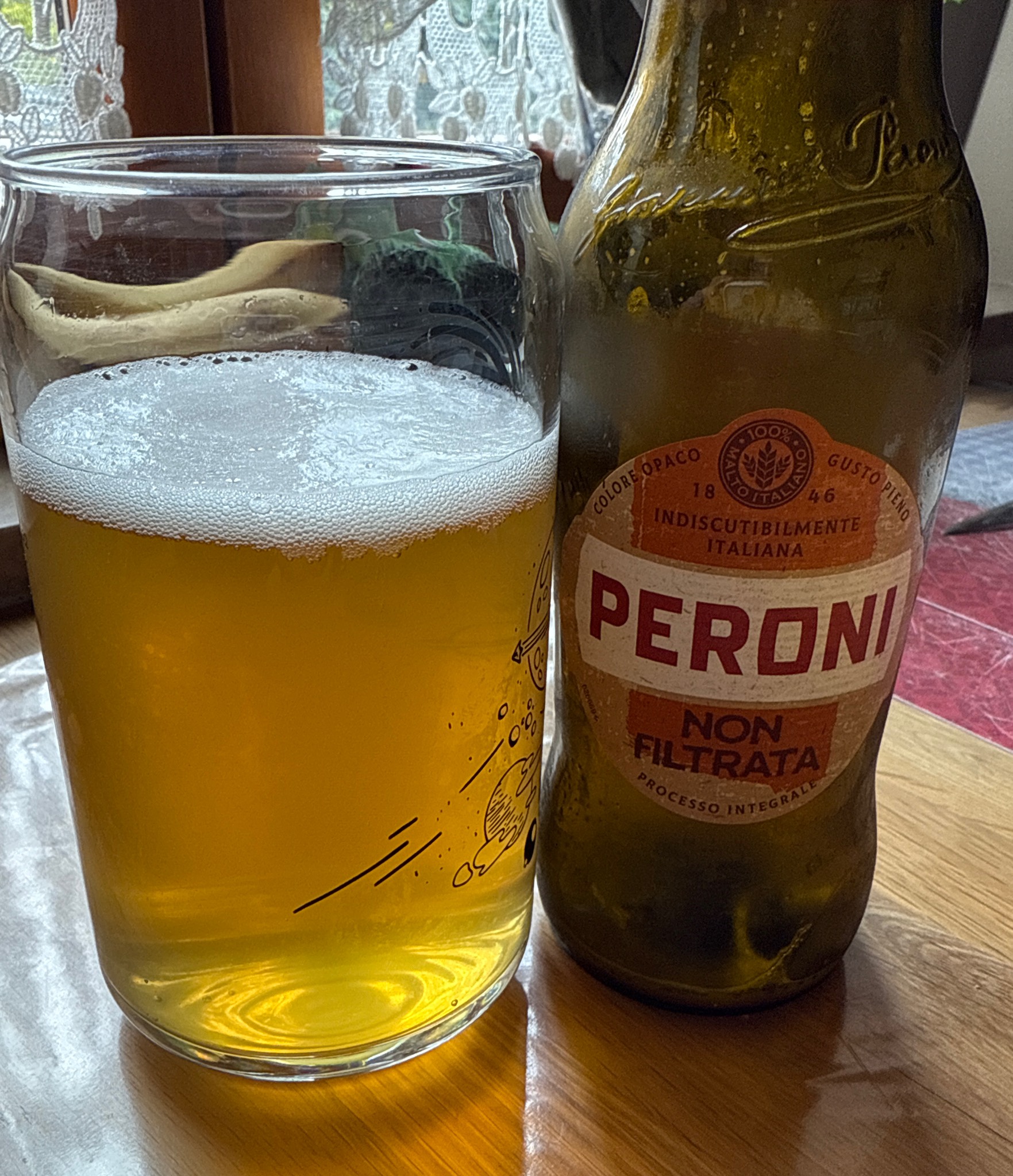 Peroni Non Filtrata, Italy