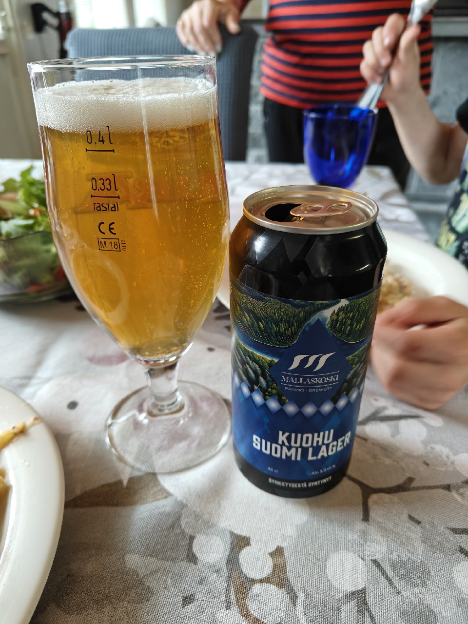 Kuohu Suomi Lager, Finland