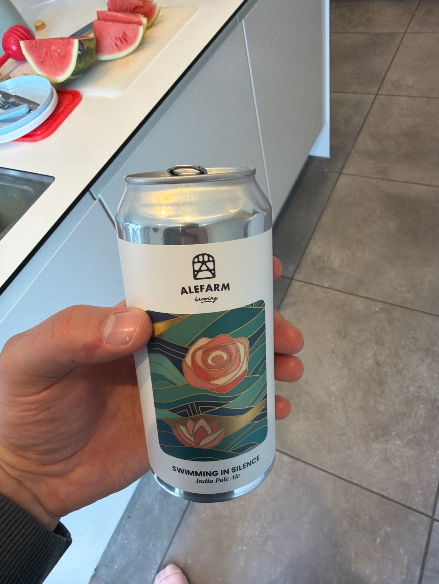 Swimming in silence, Alefarm Brewing