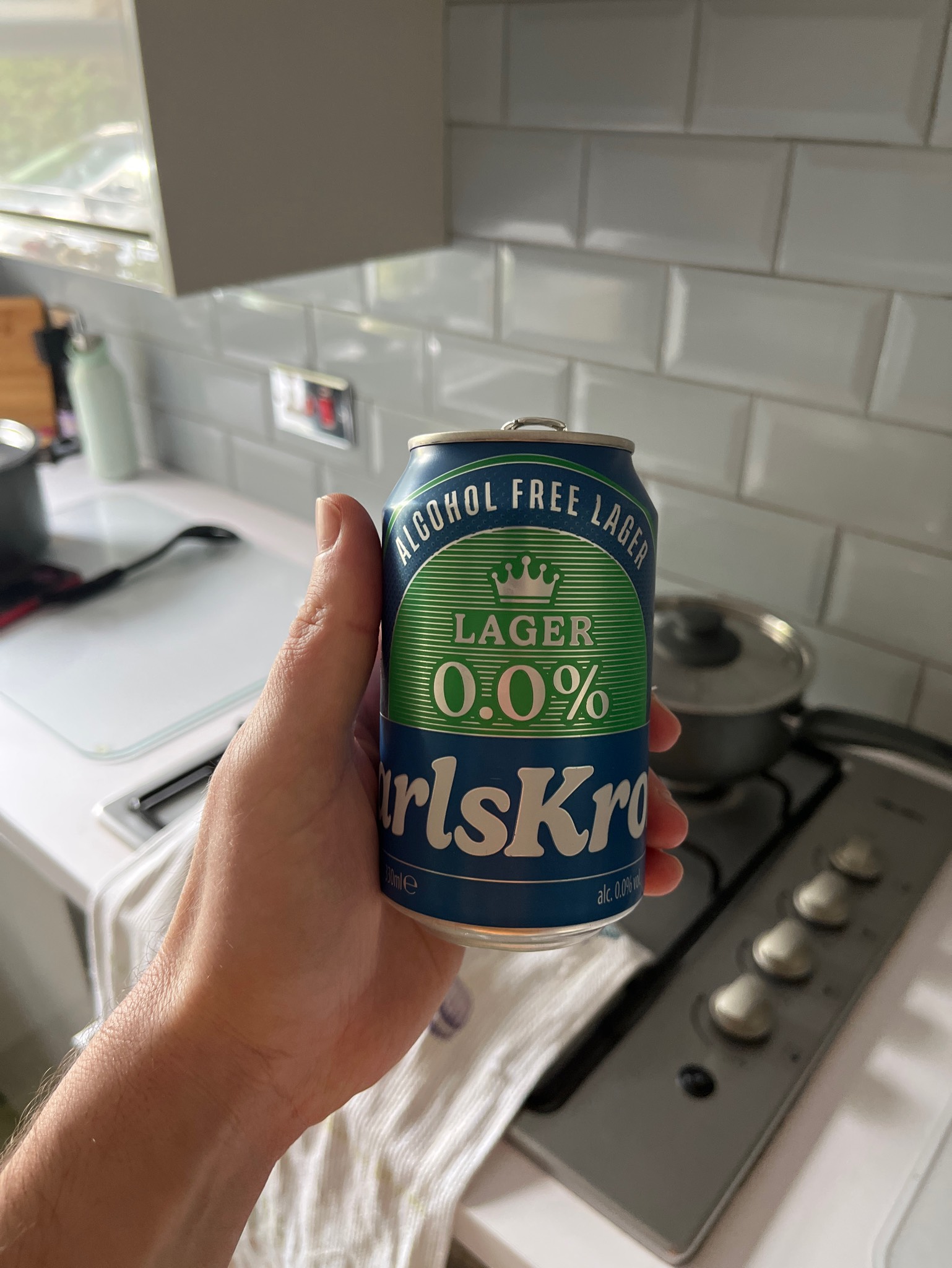 Karlskrone 0.0 Alcohol Free Lager, ALDI Stores UK