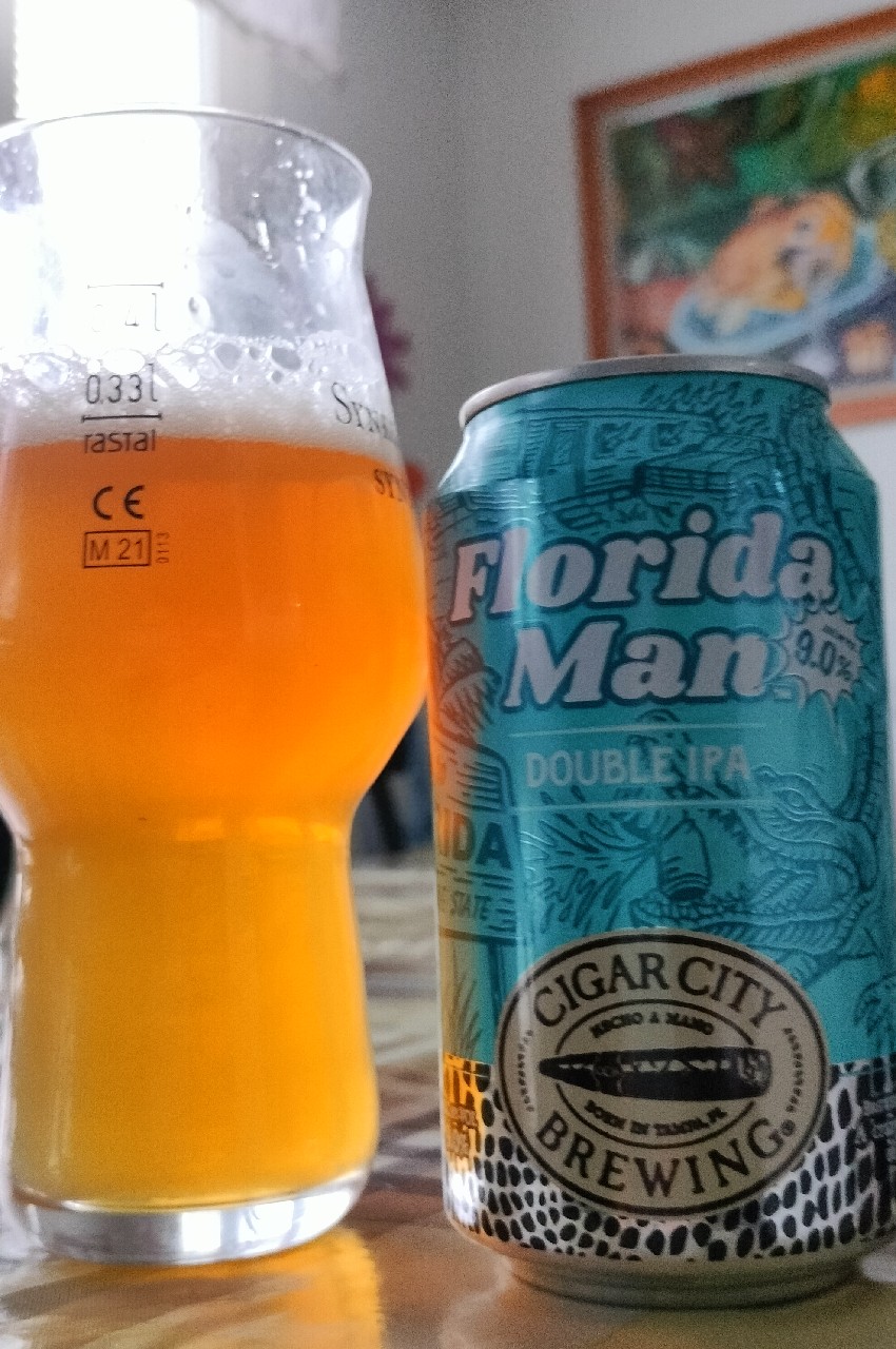 Florida Man double ipa, Cigar City Brewing