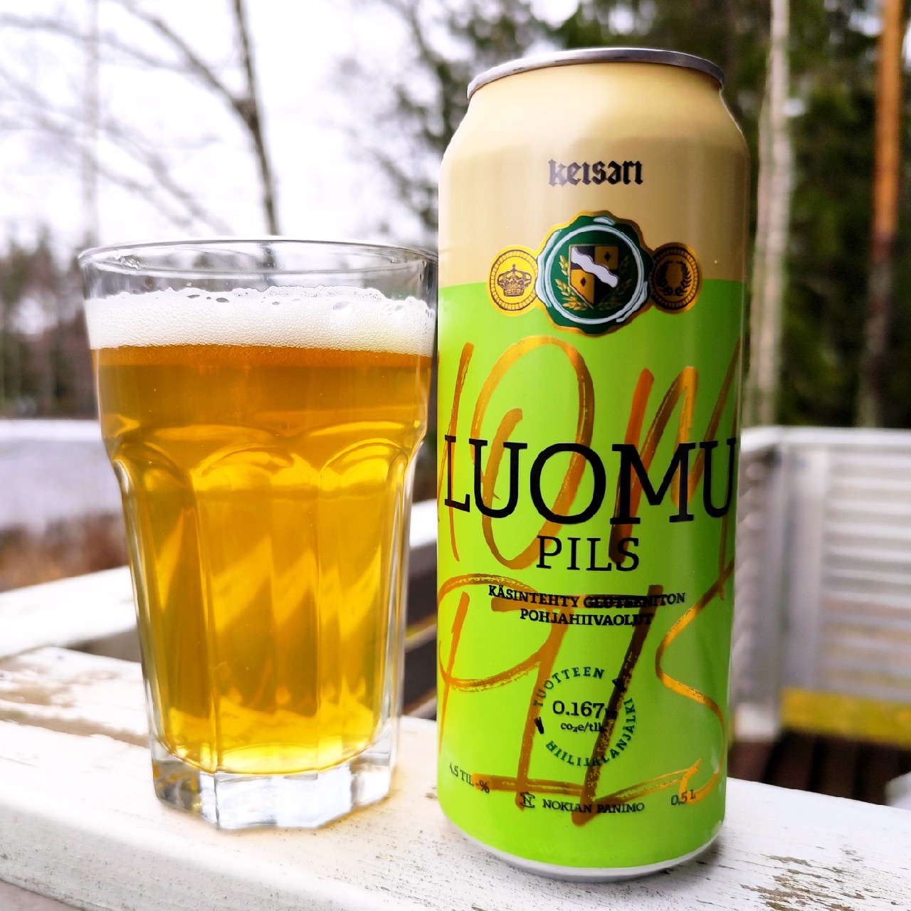 Keisari Luomu Pils, Finland