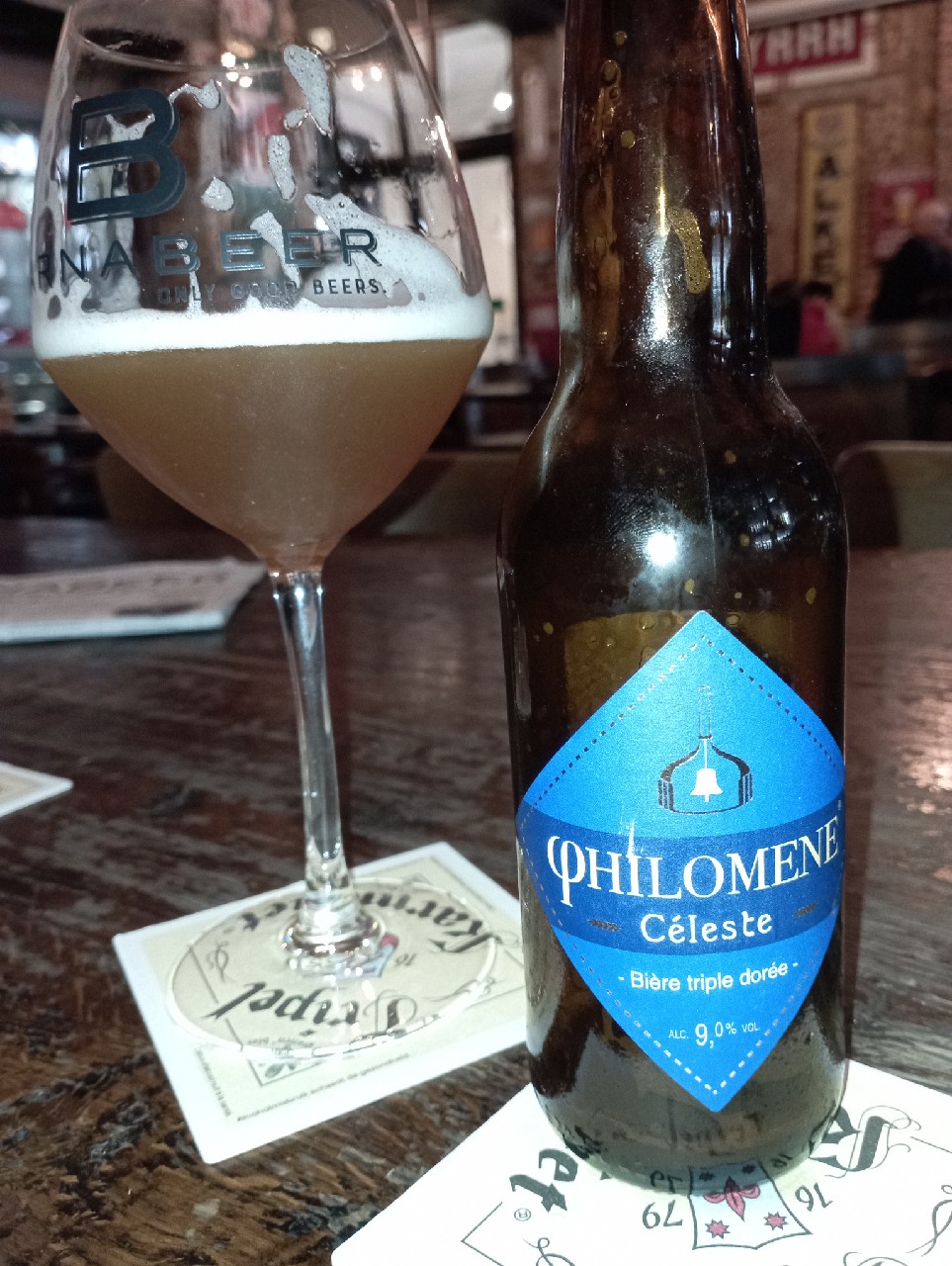 Philomene Céleste, Brasserie du Clocher