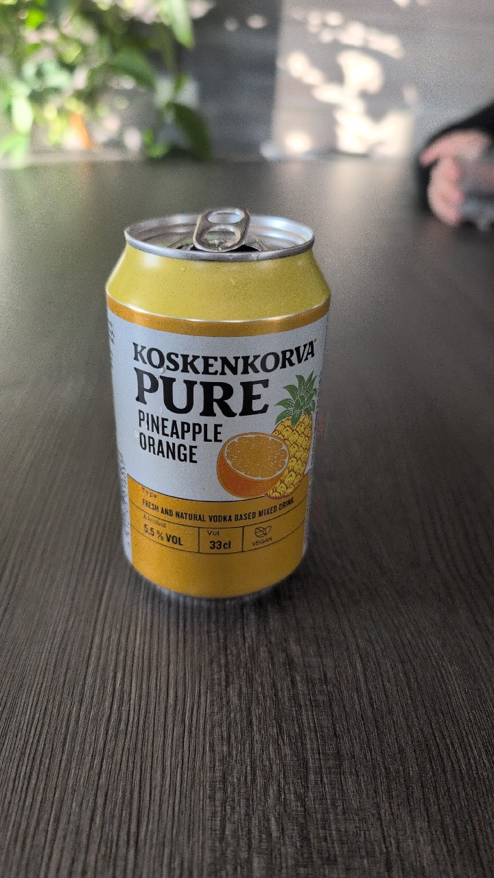 Koskenkorva Pure Pineapple Orange, Finland