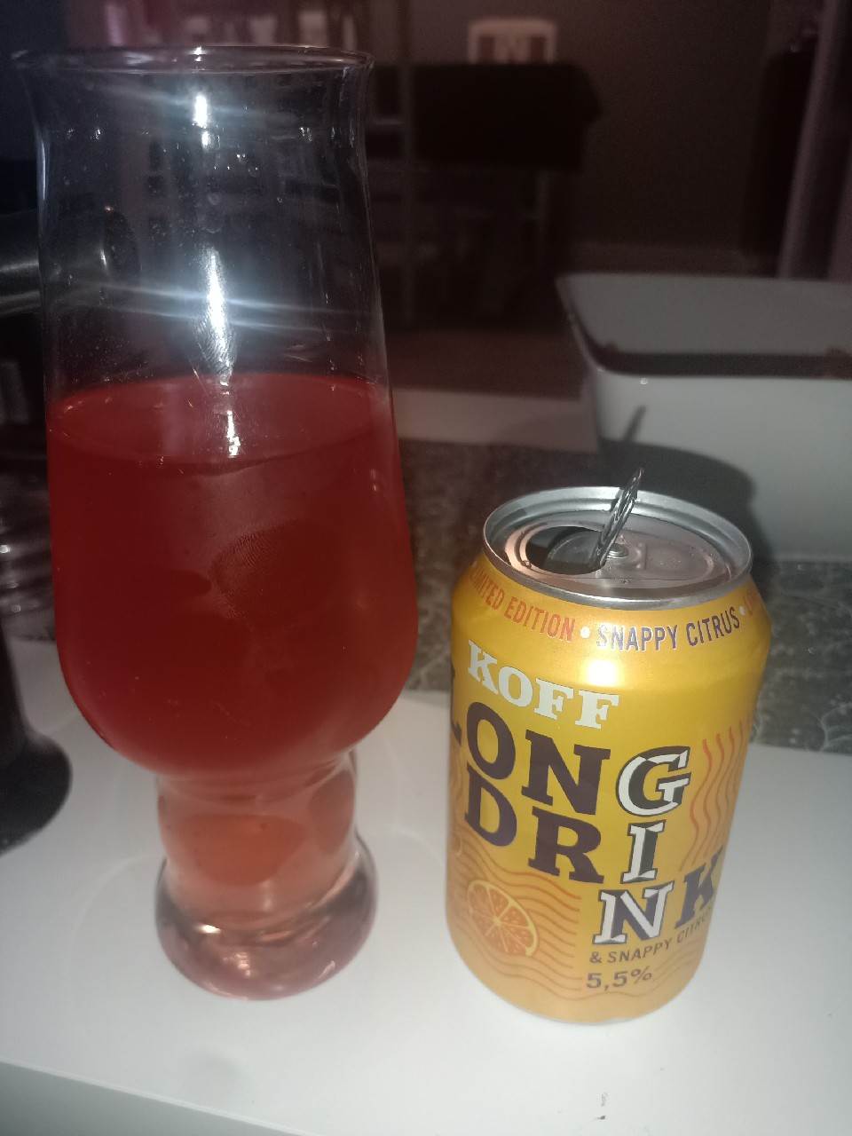 KOFF Long Drink Snappy Citrus, Finland