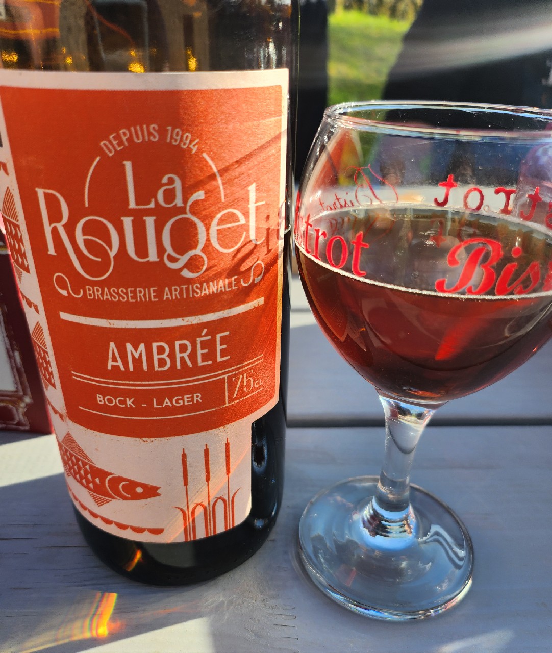 La Rouget Ambrée, Brasserie La Rouget De Lisle