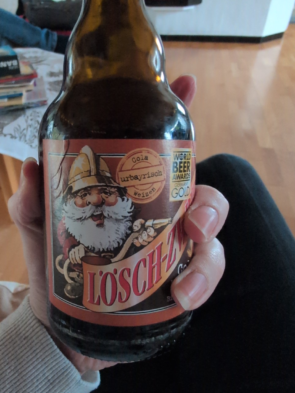 Lösch-Zwerg Cola Weizen, Privatbrauerei Schimpfle