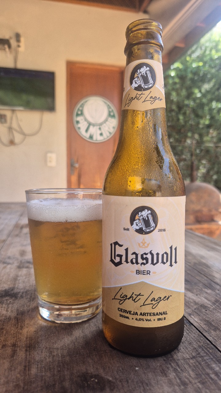 Glasvoll Light Lager, Glasvoll