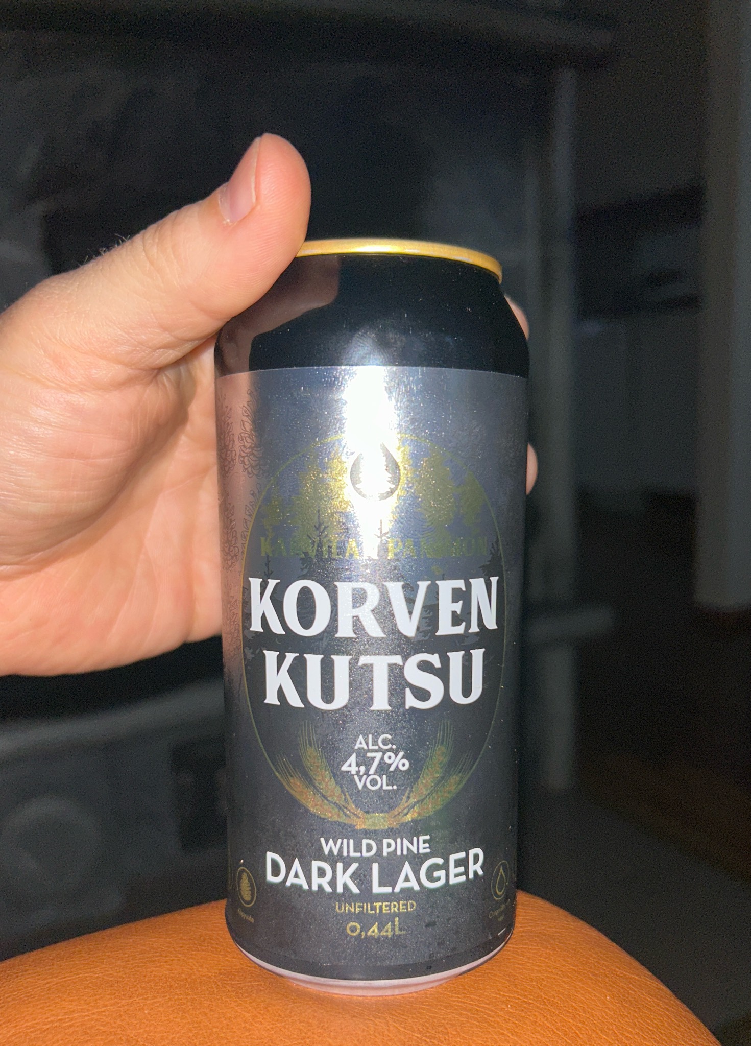 Korven Kutsu Wild Pine Dark Lager, Finland